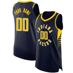 Custom Indiana Pacers Youth Authentic Jersey - Icon Edition - Navy